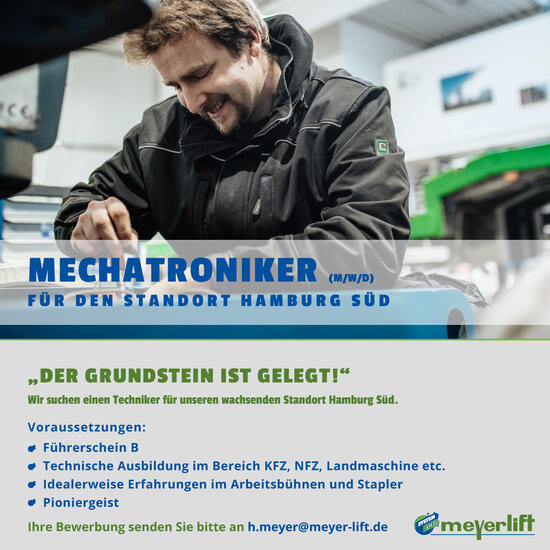Stellenanzeige_Meyerlift_Mechatroniker_HHSüd_02.24